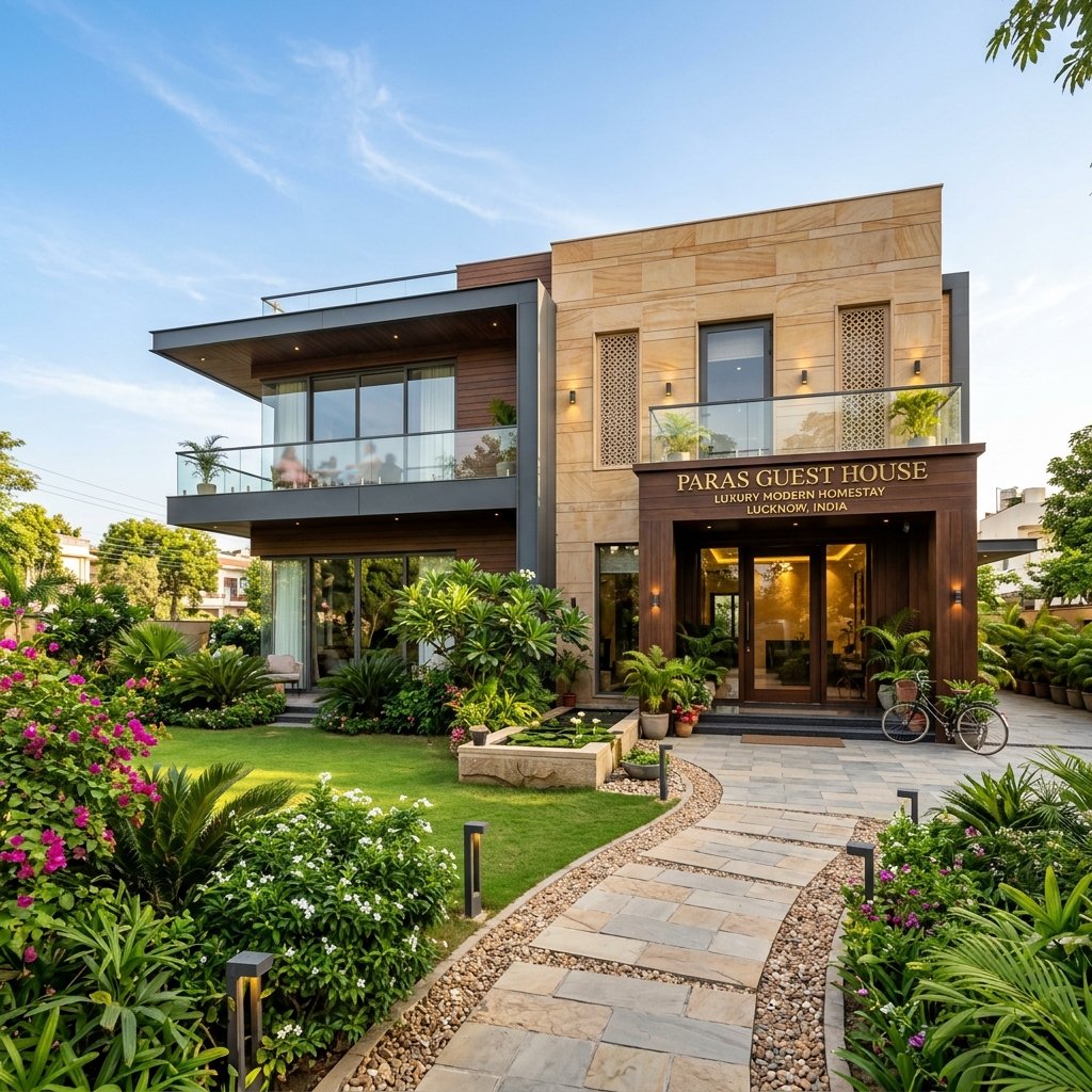 Paras Guest House Home Stay Luxury Exterior